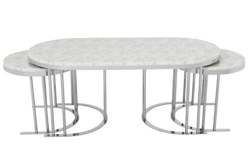 PION Oval 2+1 Sofabord