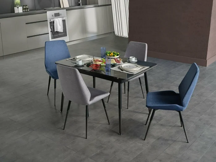 MELODY Køkkenbord inkl. 4 stole