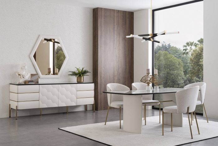 NIRVANA MODERN Spisebordssæt